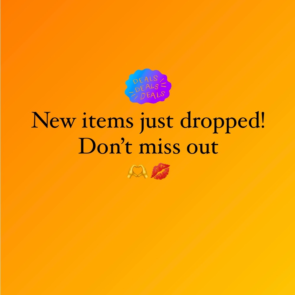 New items just dropped!